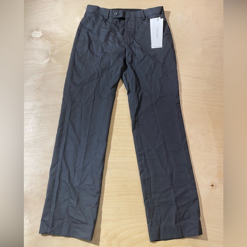 Calvin Klein Men’s Dress Pants Slim Fit 30 x 30 (AO)